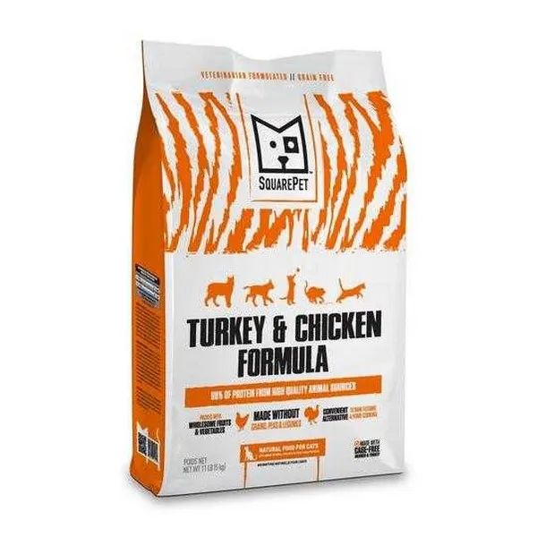 4.4 Lb Squarepet Feline Turkey & Chicken - Health/First Aid